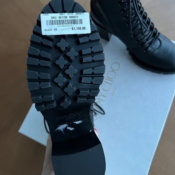 JIMMY CHOO Cruz 65 leather ankle boots - Picture 6 of 6